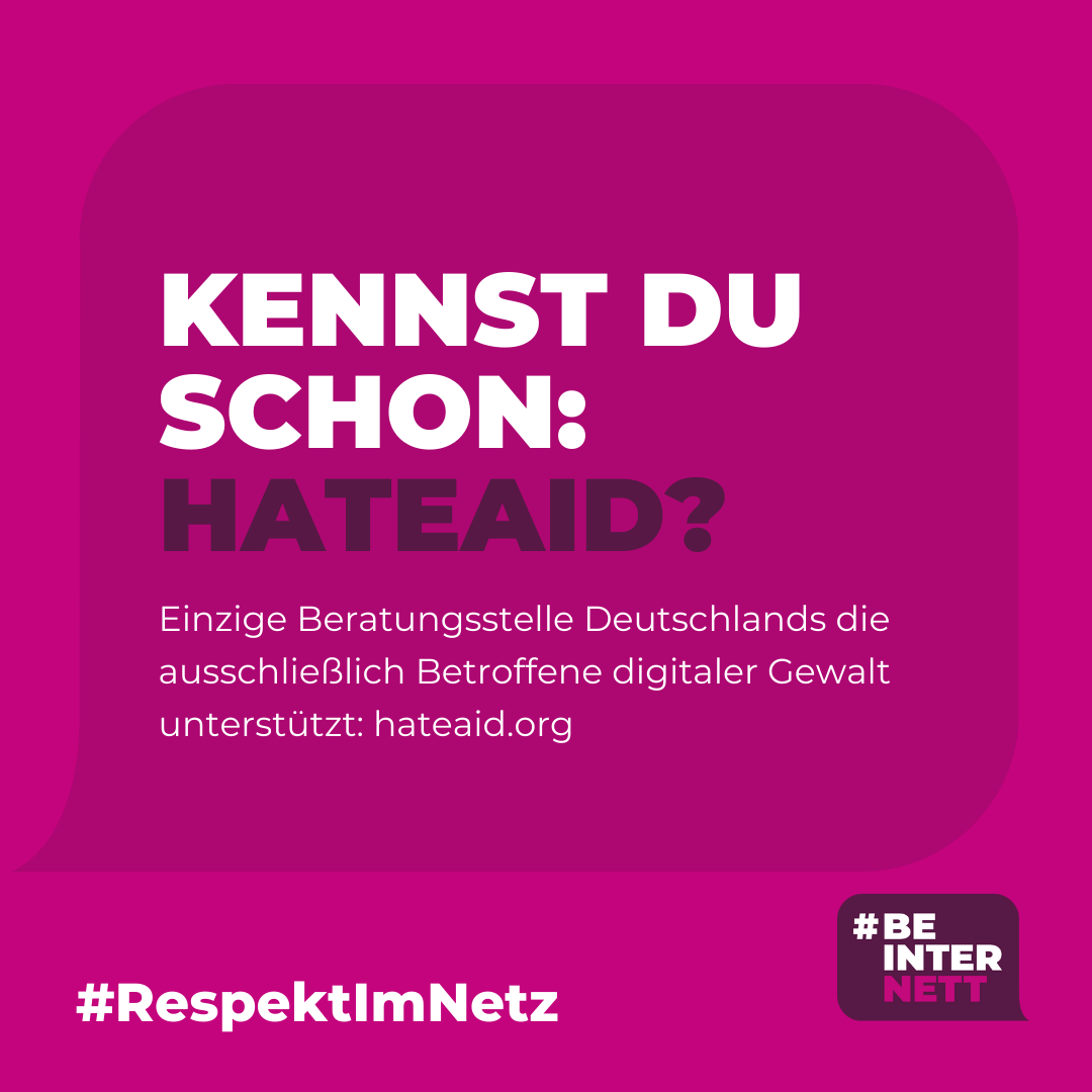 Kennst du schon: Hateaid?